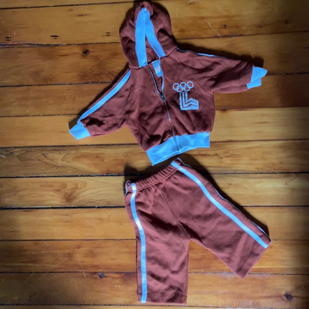 Little Champ Vintage children’s ski set sweatshirt